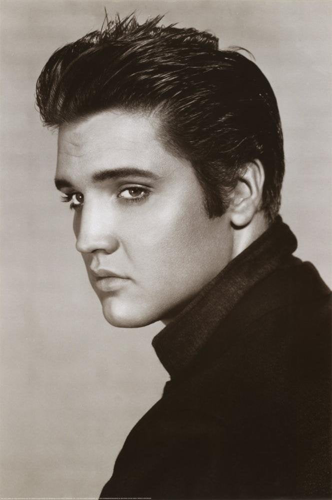 Elvis Presley B&W