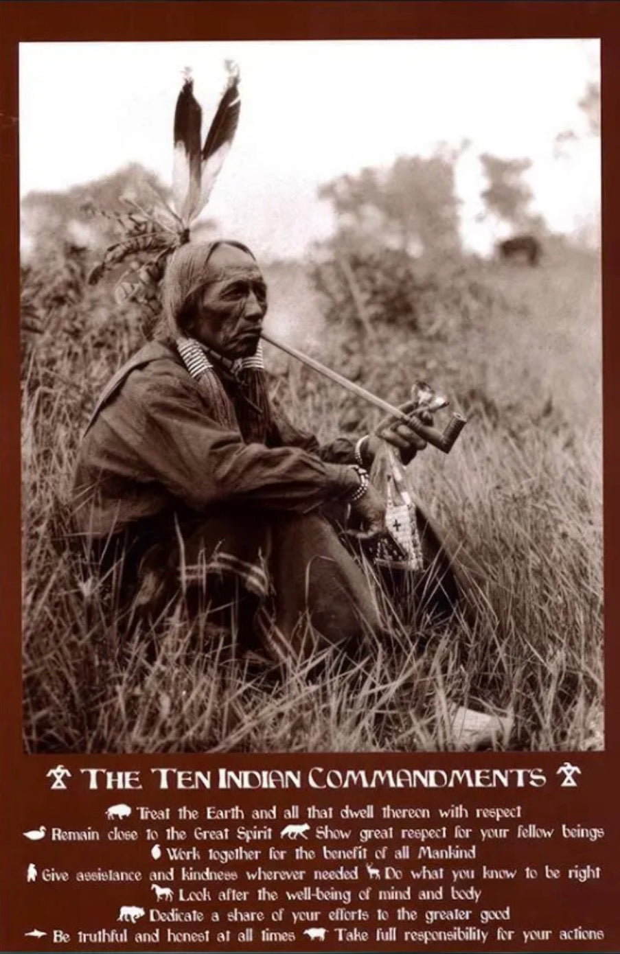 Ten Indian Comandments